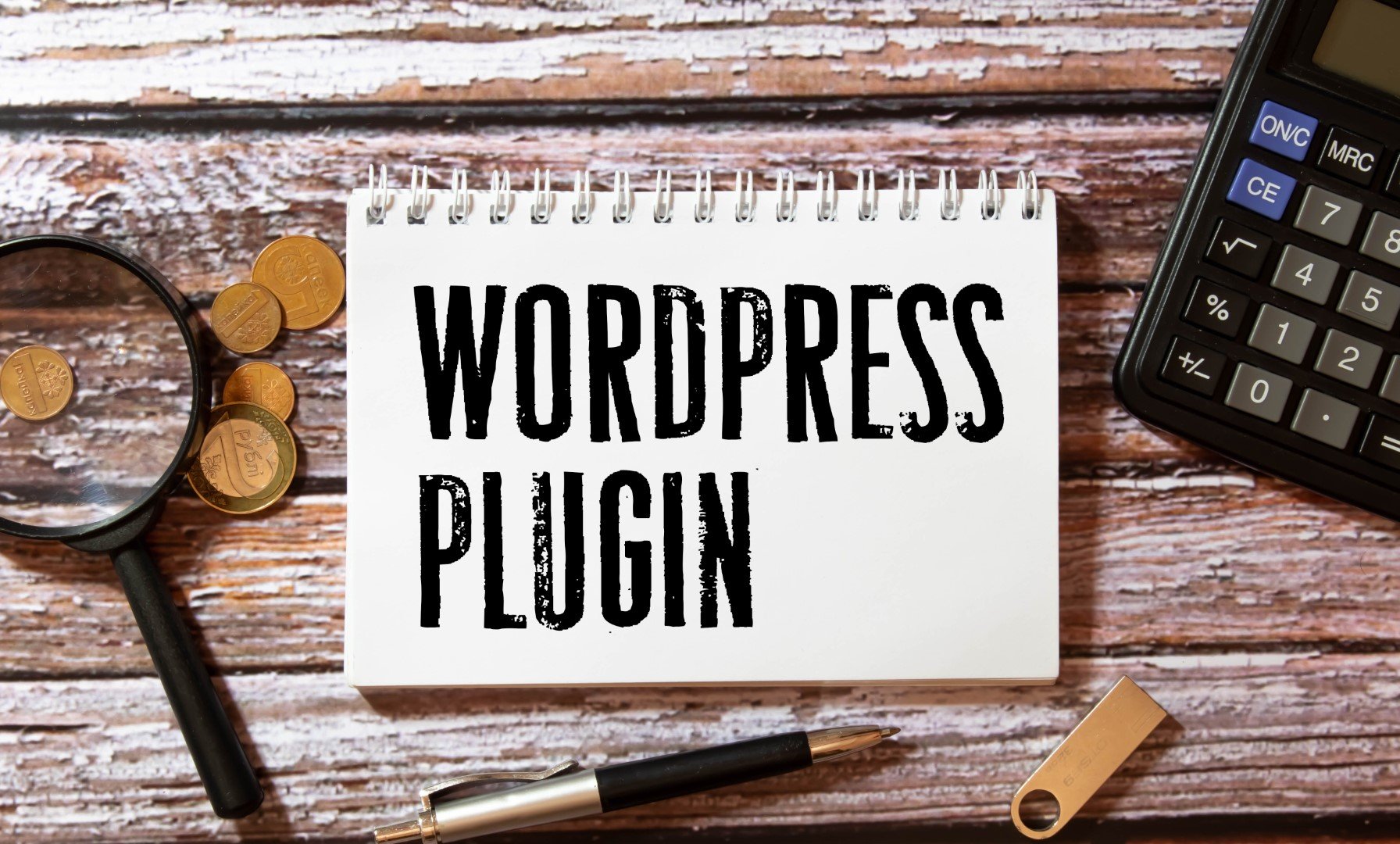 WordPress Plugin writing on notepaper
