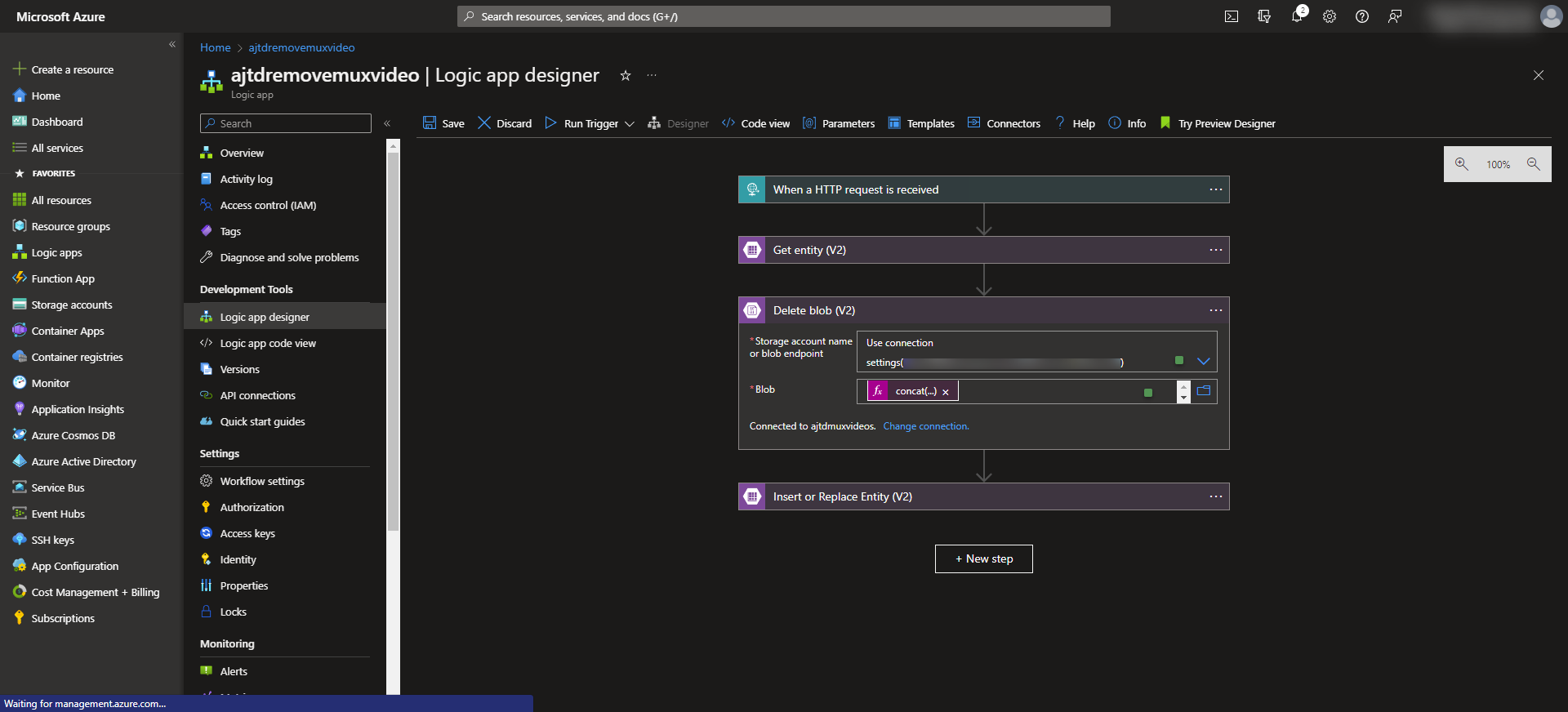 Workflow Automation Steps with n8n and an Azure Logic App - Step 10